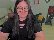 1 van onze beste webcamdames tijdens een sensuele cam sex sessie
