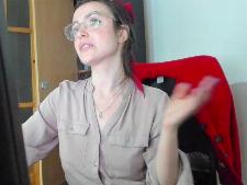 De Europese webcamdame EveOne gedurende 1 van der webcam sex spektakels