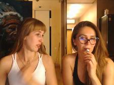 Een van onze voornaamste webcam girls gedurende een sensuele camseks gesprek