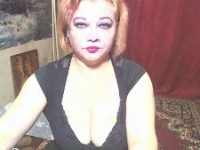 De Europese camgirl Chubbysandra gedurende een van der webcam seks spektakels