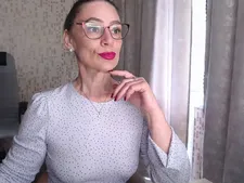 De Arabische webcam girl TheMatriarch gedurende een van haar webcam seks performances