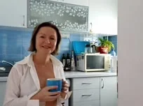 Ochtendgloren in mijn keuken