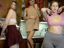 Gewoon wij meiden aan het dansen